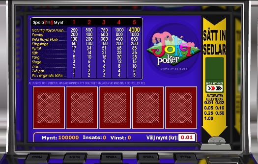 Mr Green Joker Poker