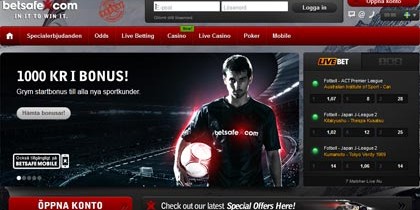 Betsafe lobby