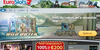 Euroslots casino lobby