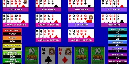 Betway videopoker