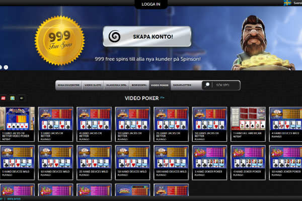 Spinson homepage