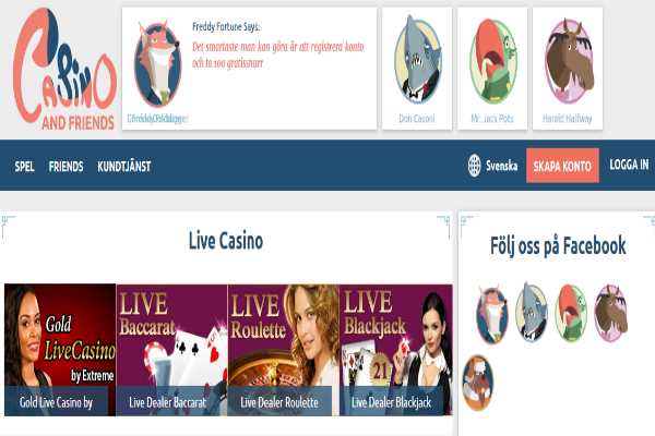 casino and friends livecasino